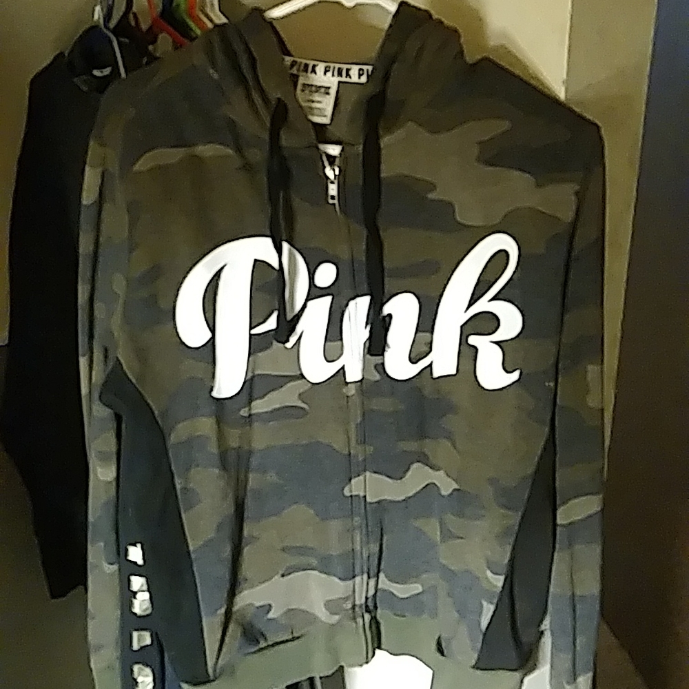 PINK VS Jacket worn twice .